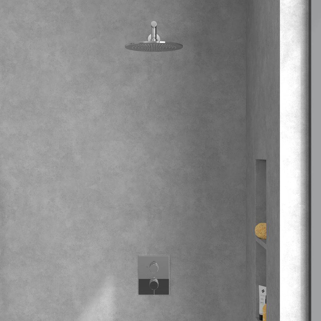 Conum Unterputz Thermostat mit Einwege-Mengenregulierung