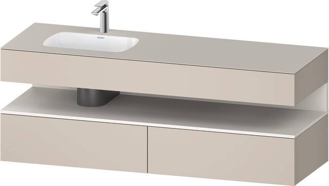 Duravit Collection One Einbauwaschtisch mit Unterbau 1600mm