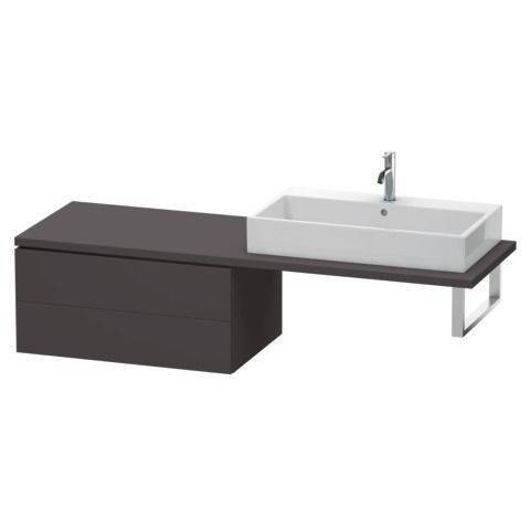 Duravit L-cube Unterbau für Konsole LC 5839, 2 Schubkästen, 820 x 547mm