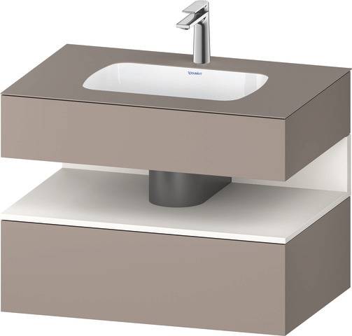 Duravit Collection One Einbauwaschtisch mit Unterbau 800mm