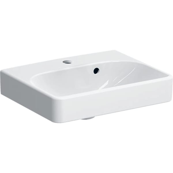 Geberit Smyle Handwaschbecken, eckig, 45x36cm