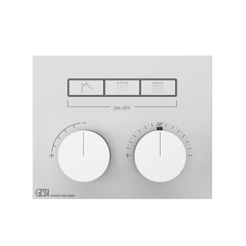 Hi-Fi Unterputz-Thermostat für 3 Verbraucher