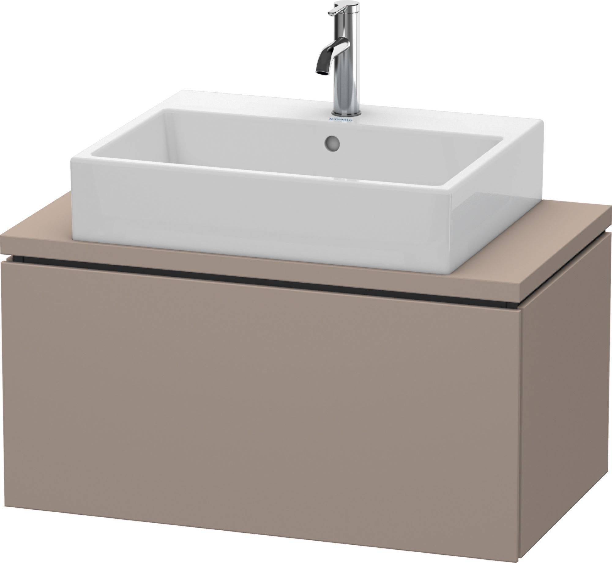 Duravit L-cube Waschtischunterbau für Konsole Compact LC 5802, 1 Auszug, 820 x 477mm