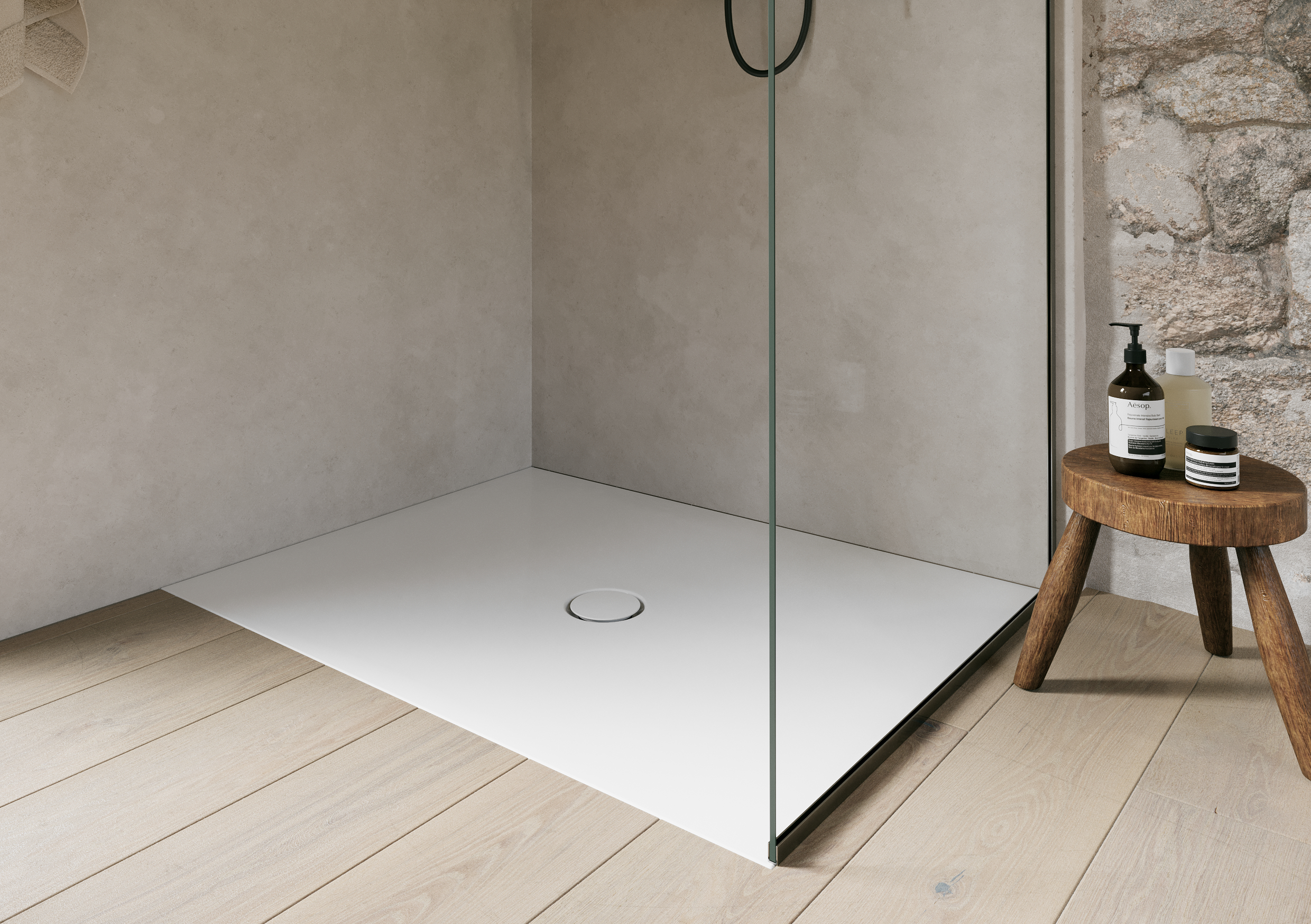 Floor rectangular shower tray 120 x 90cm; model 1261