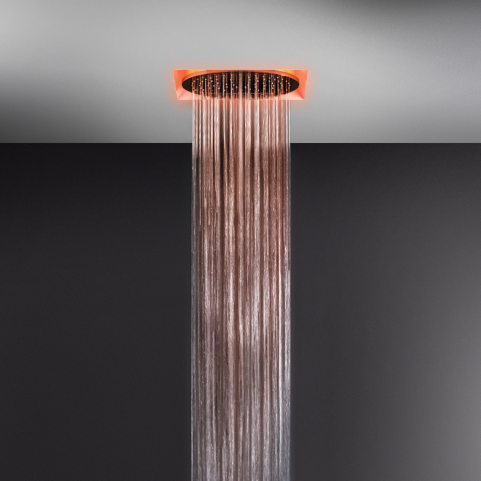 Gessi Afilo Duschsystem 350mm (Funktion Regen, Farbtheraphie)