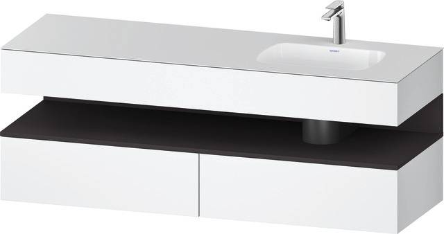 Duravit Collection One Einbauwaschtisch mit Unterbau 1600mm