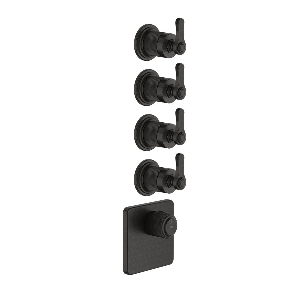 Gessi Venti20 4-Wege Thermostat Bronze