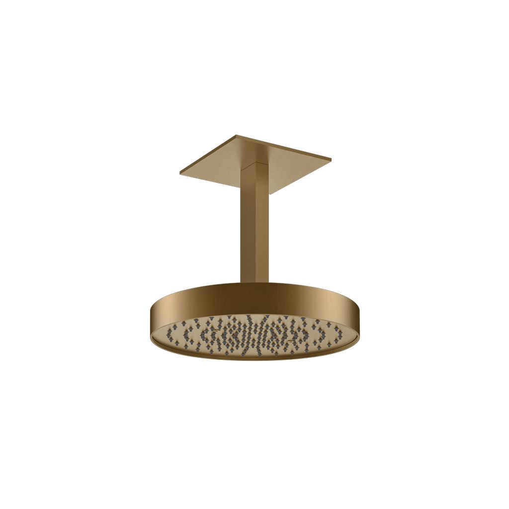 Gessi Incastri Kopfbrause, Deep bronze gebürstet PVD