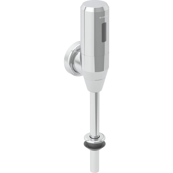 Geberit Urinal-Druckspüler mit elektronischer Spülung, Batteriebetrieb, Aufputz