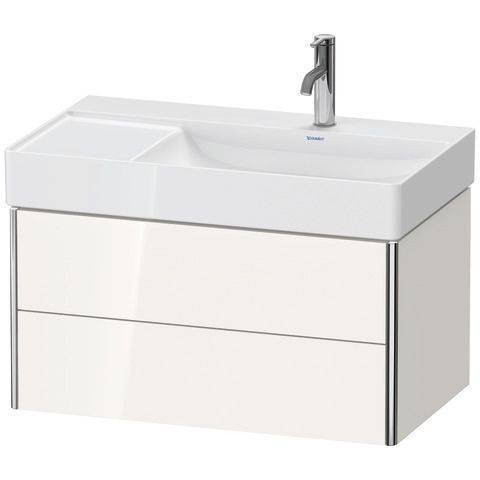 Duravit XSquare Waschtischunterbau wandhängend XS4169, zwei Schubkästen, 784 x 460mm