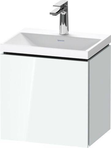 Duravit L-Cube c-shaped Badmöbel-Set 450mm Weiß Hochglanz lack