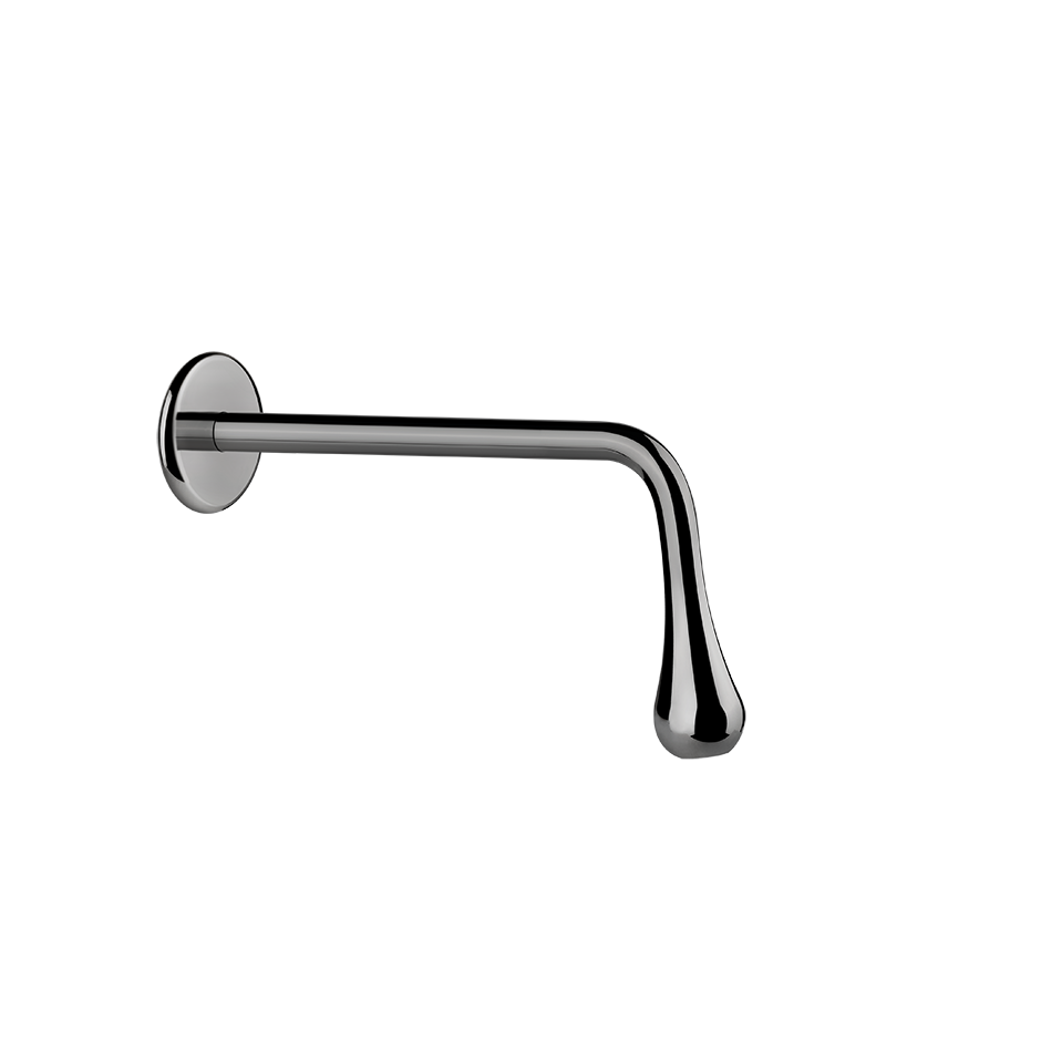 Gessi Goccia Waschtisch-Wand-Auslauf Metall schwarz
