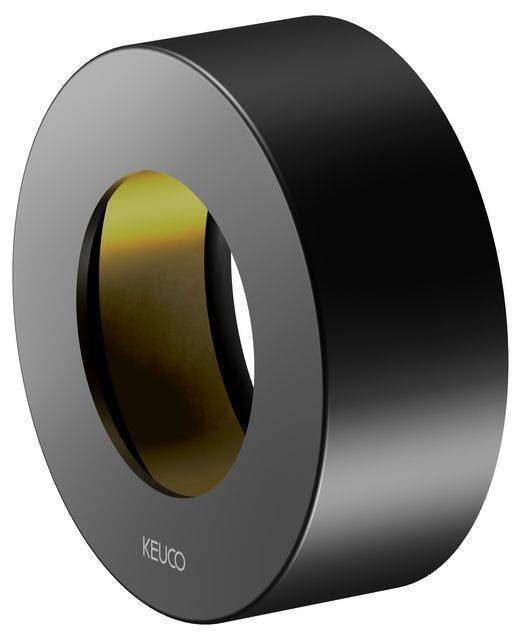 KEUCO IXMO Black Selection Verlängerungs-Rosette 25mm, rund, für Ab- und Umstellventile