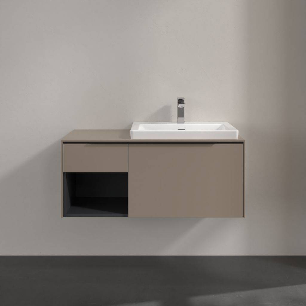 Villeroy & Boch Subway 3.0 Waschtischunterschrank 1001 x 422,5 x 516mm, mit LED Beleuchtung
