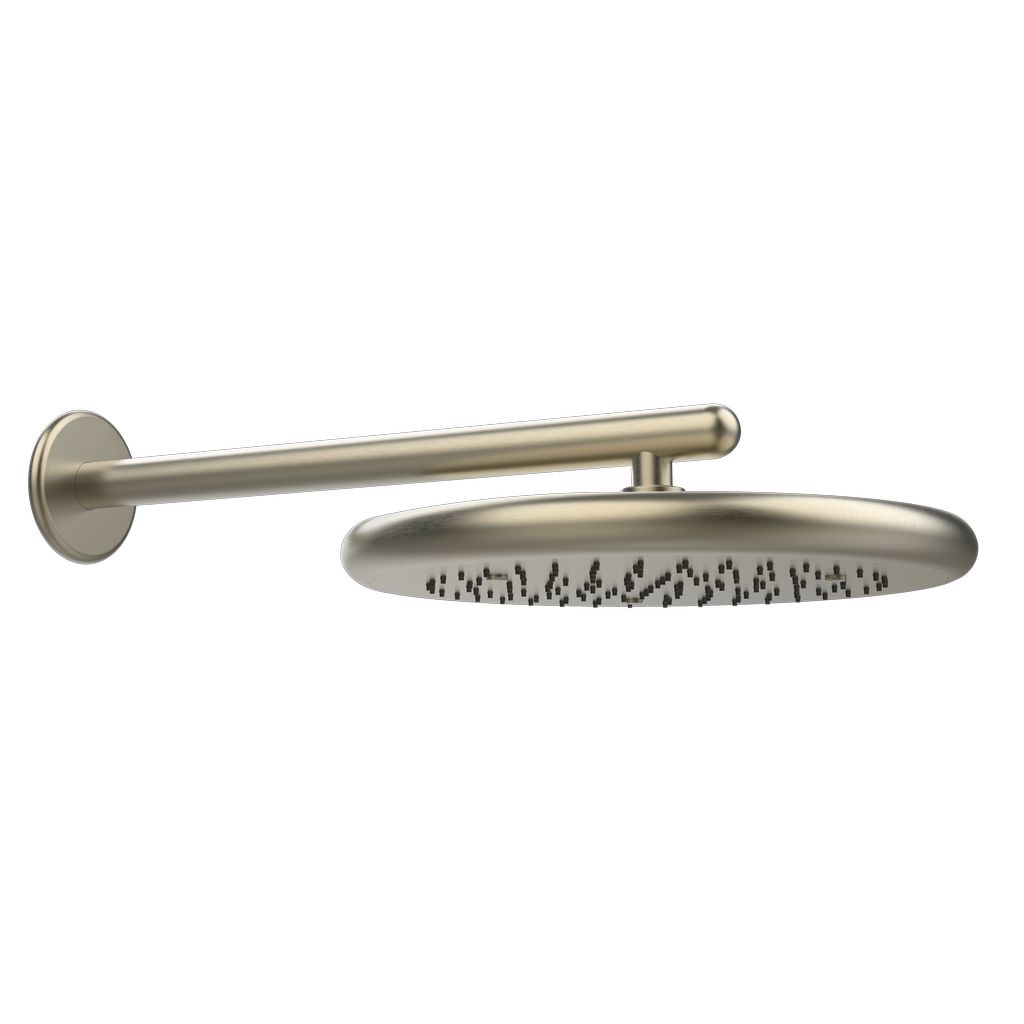 Gessi Goccia Kopfbrause 334mm finox optik