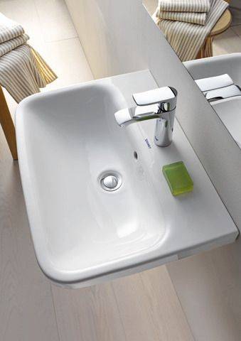DuraStyle Waschtisch 600 x 440mm, 1 Hahnloch