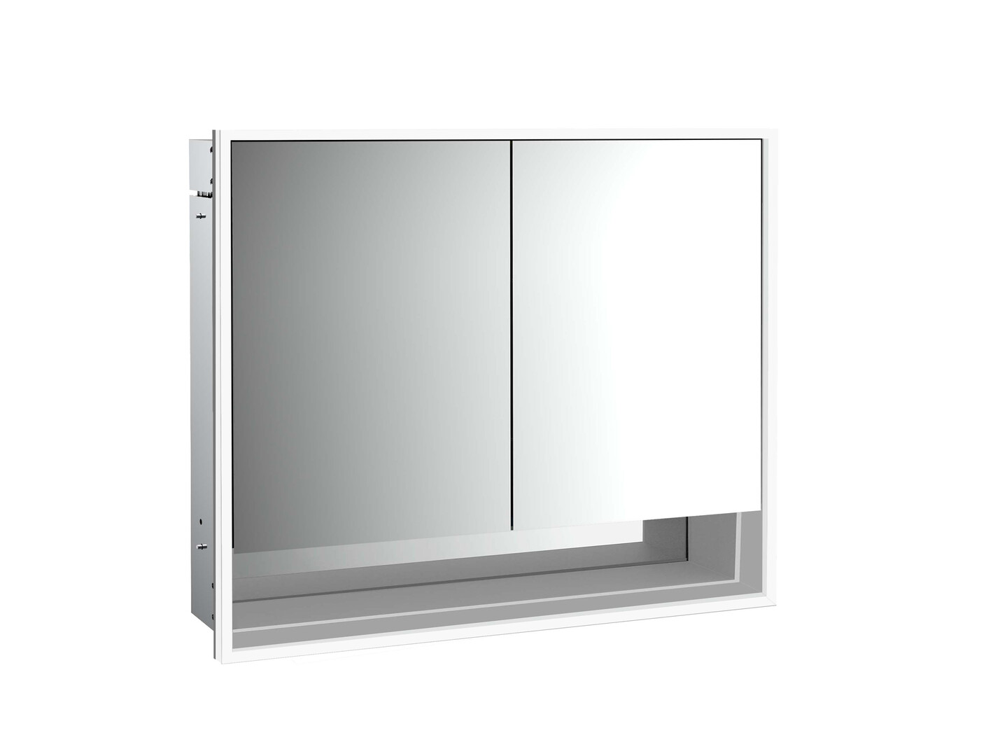 emco loft Spiegelschrank mit Unterfach, Unterputz, 800mm