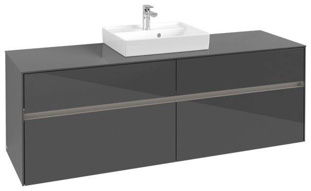 Villeroy & Boch Collaro Waschtischunterschrank 1600 x 548 x 500mm, mit LED Beleuchtung