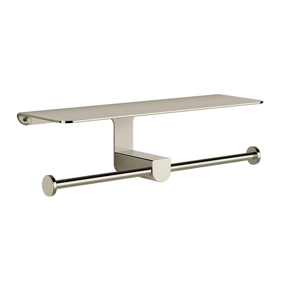 Gessi Rilievo Doppel-WC-Papierrollenhalter