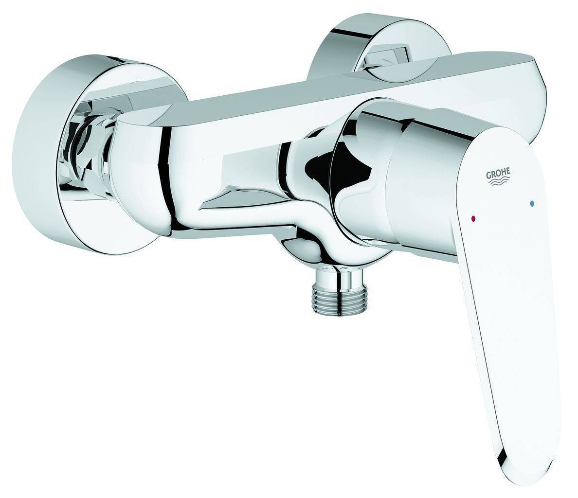 GROHE Eurodisc Cosmopolitan Einhand-Brausebatterie für Wandmontage