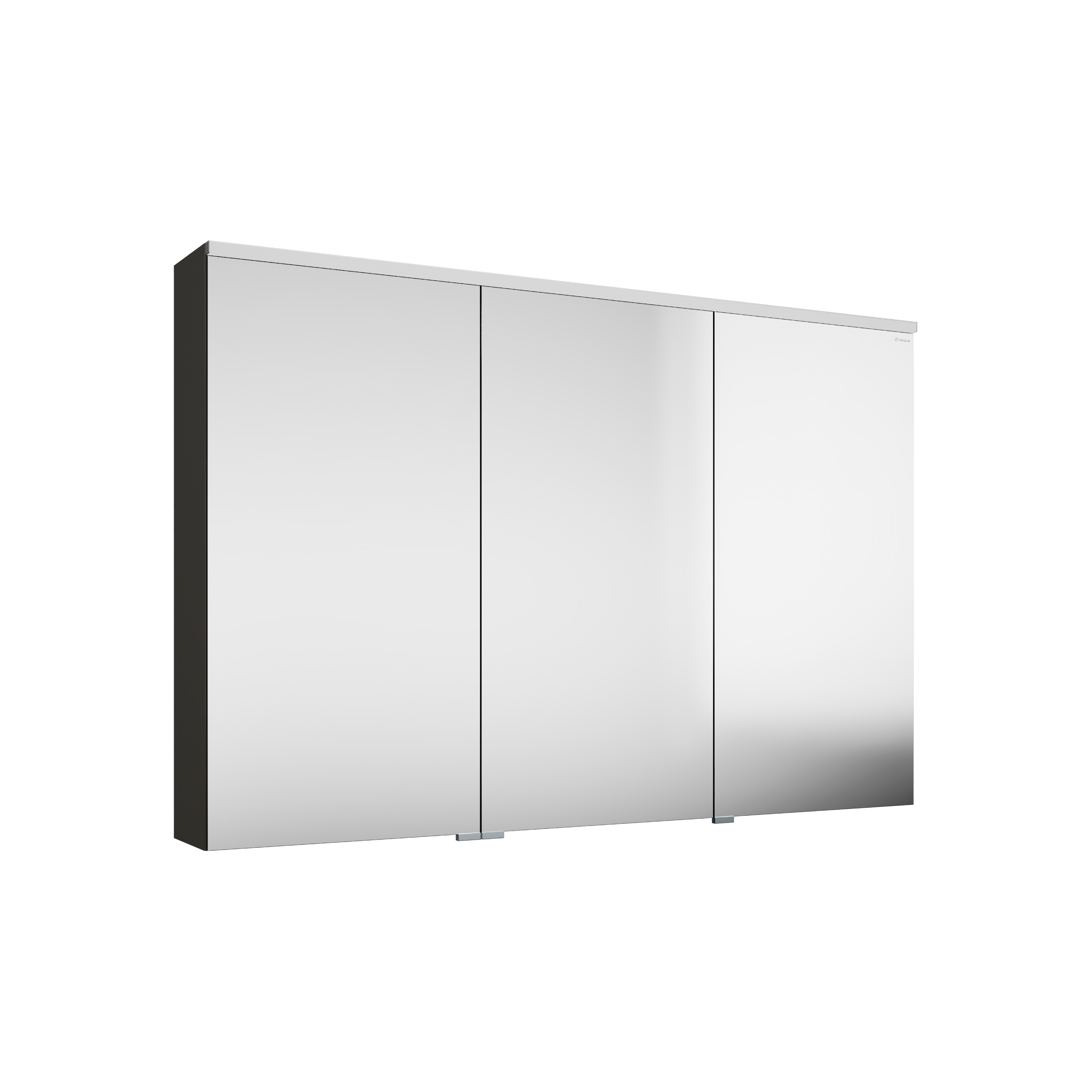 burgbad Eqio Spiegelschrank SPGT120 800x1200x170 Grau Hochglanz
