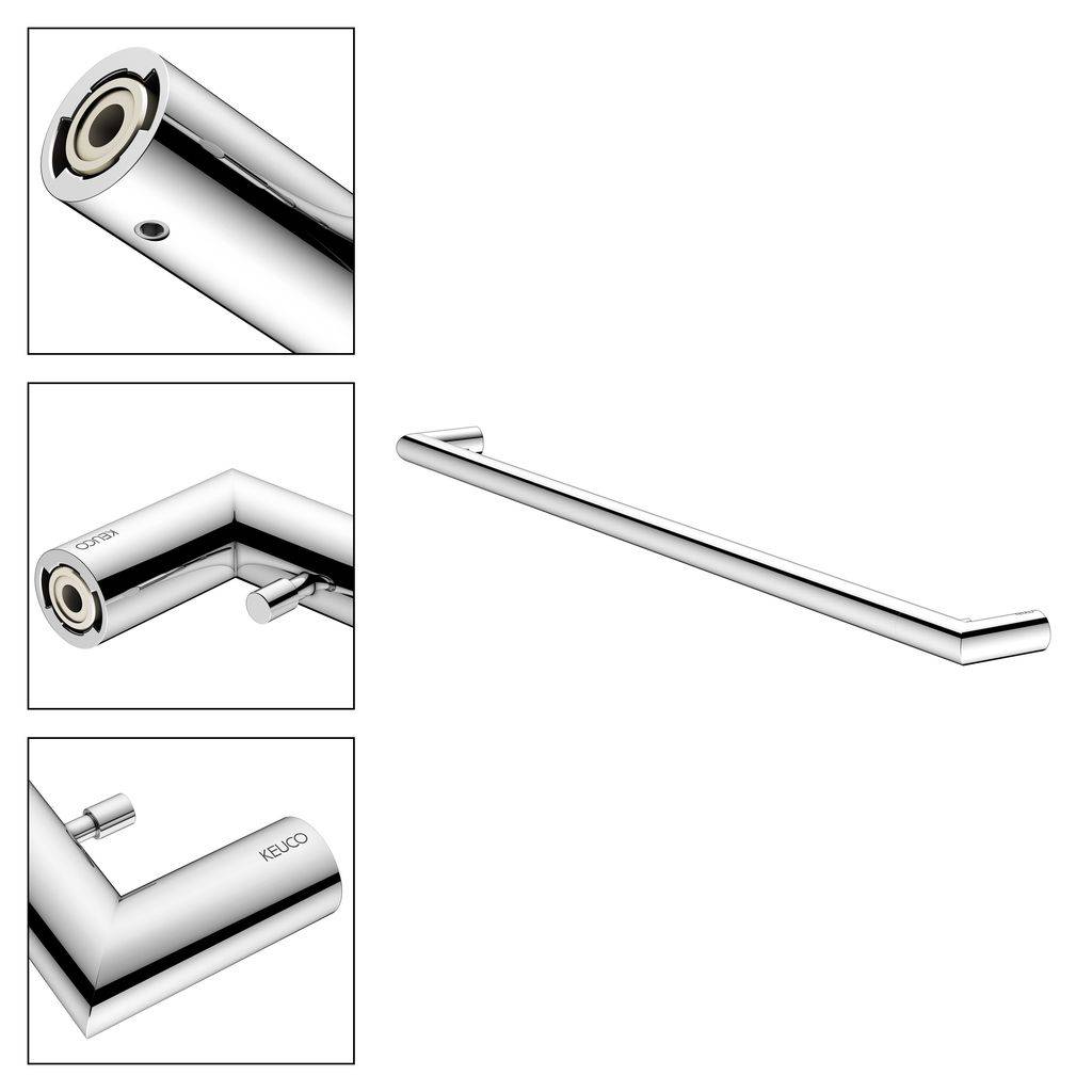 Collection Reva bath towel rail 800mm