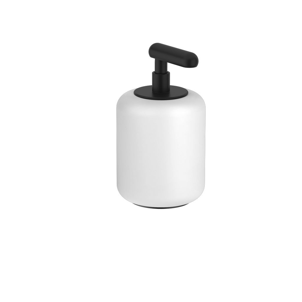 Gessi Goccia Seifenspender schwarz matt