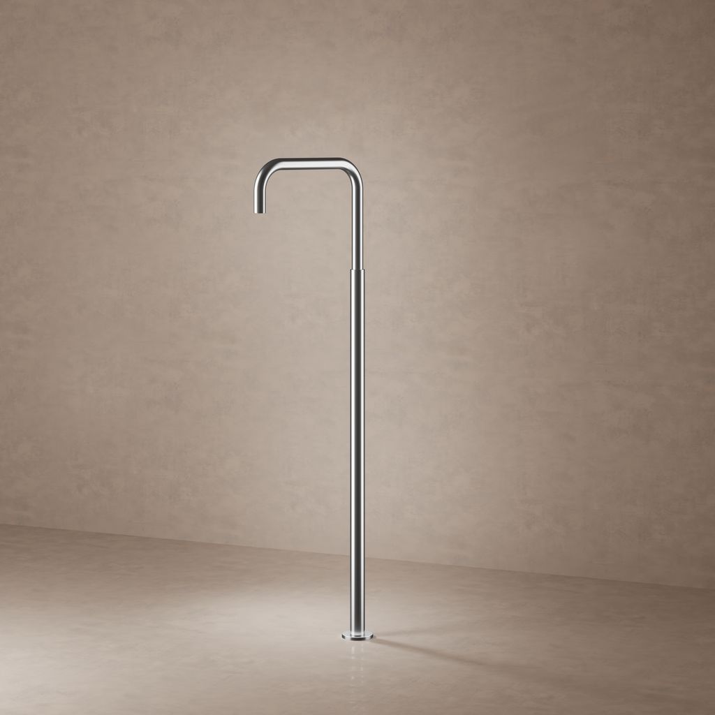 AC982 freestanding washbasin inlet | Stainless steel | 0982AC2CSQ