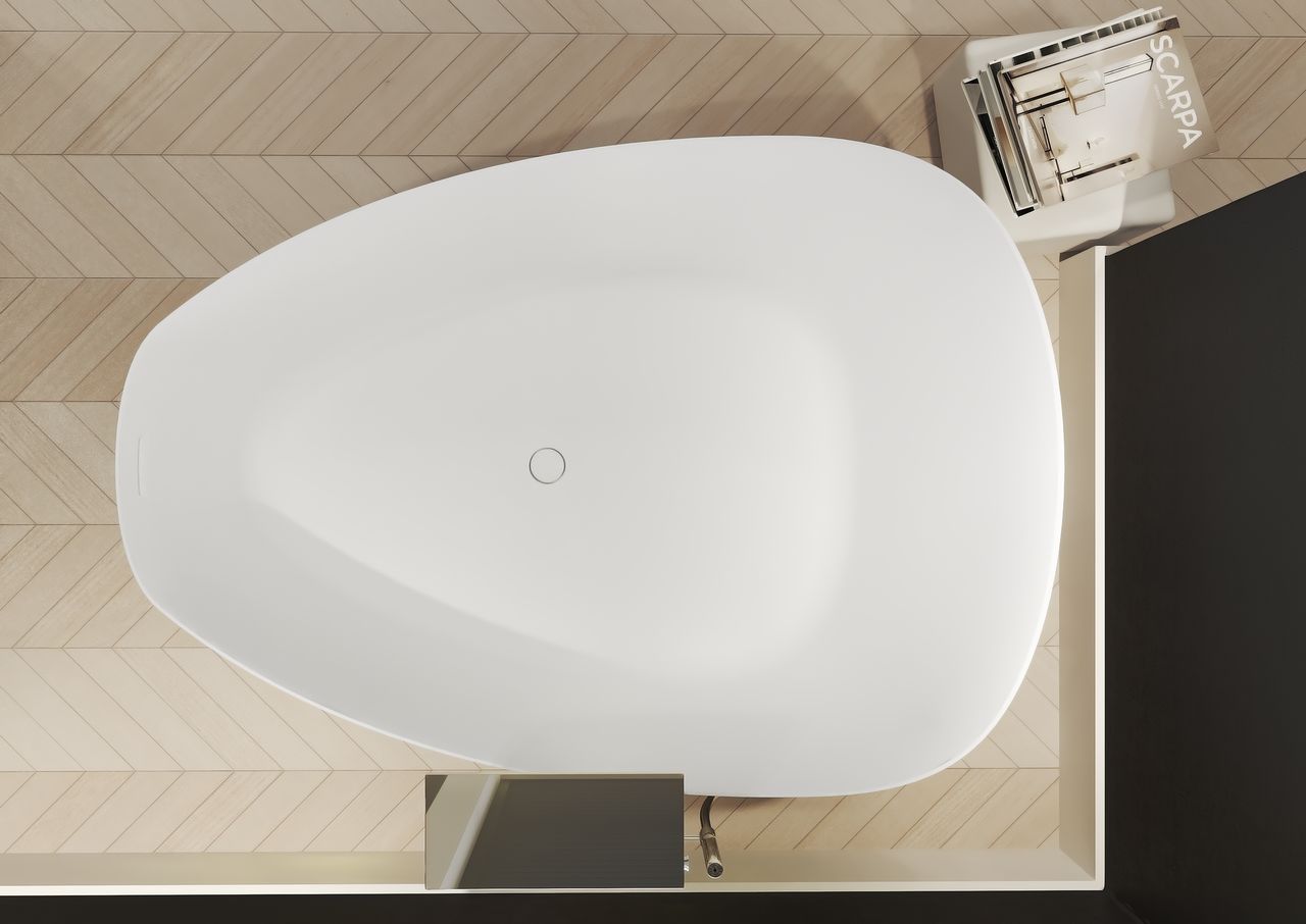 Toledo freistehende Badewanne