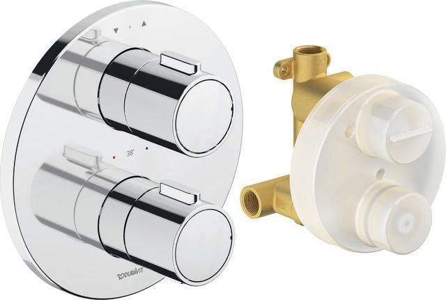 Thermostatic fittings Thermostat concealed set