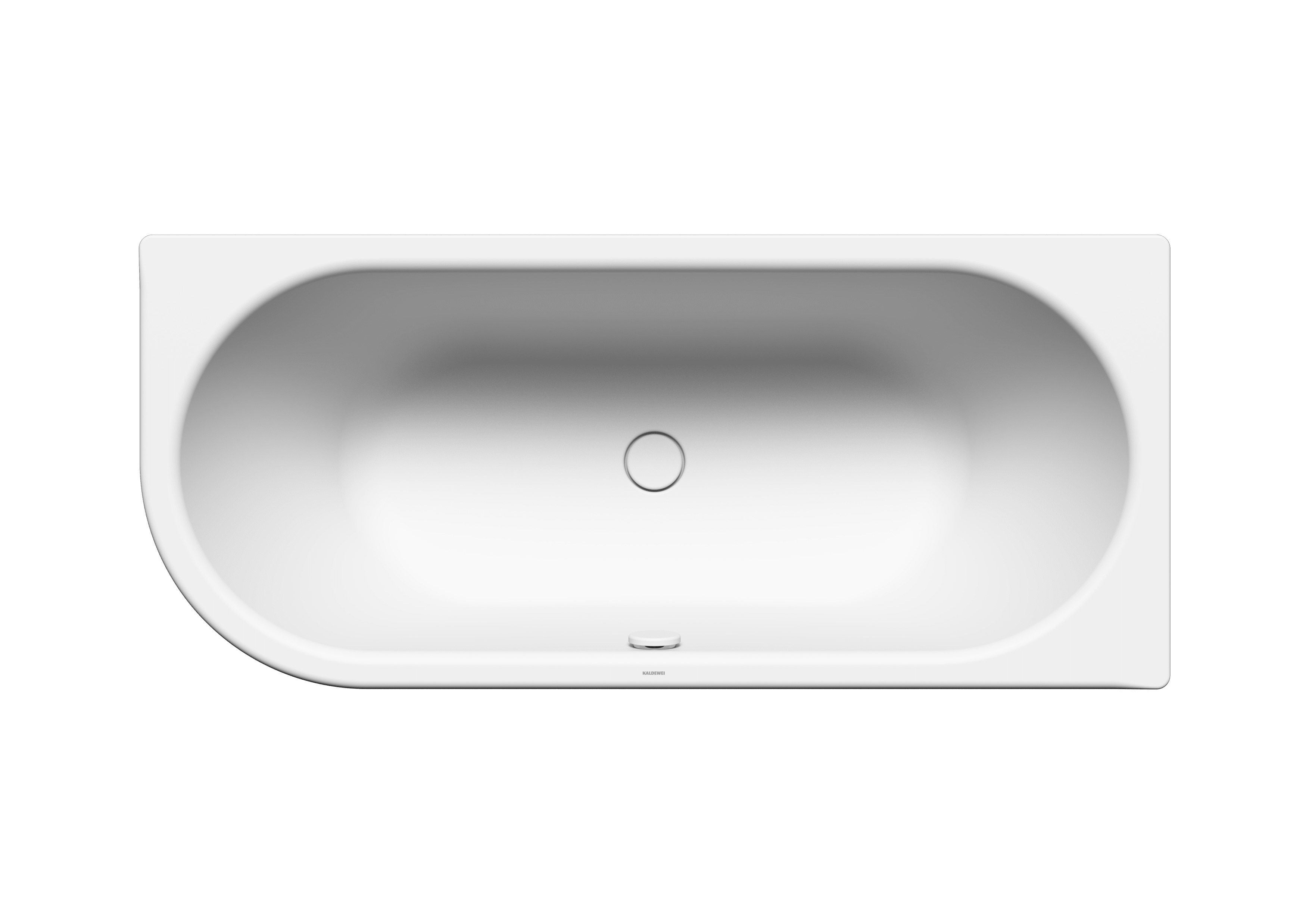 Kaldewei Centro Duo 1 links Eck-Badewanne; Modell 129; 1700 x 750 x 460mm