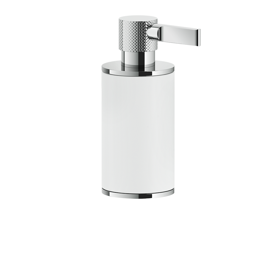 Gessi Inciso Stand-Seifenspender Glas dunkel
