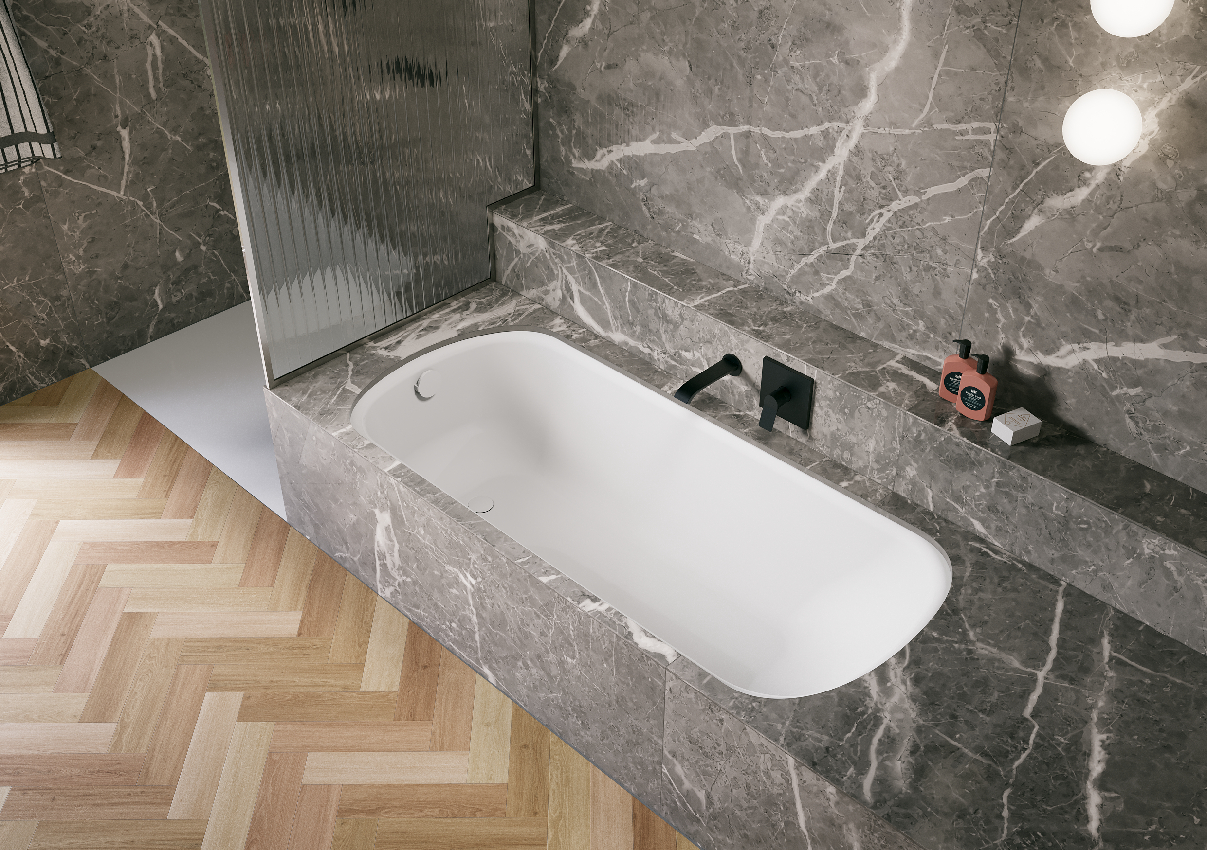 Shape rectangle bathtub