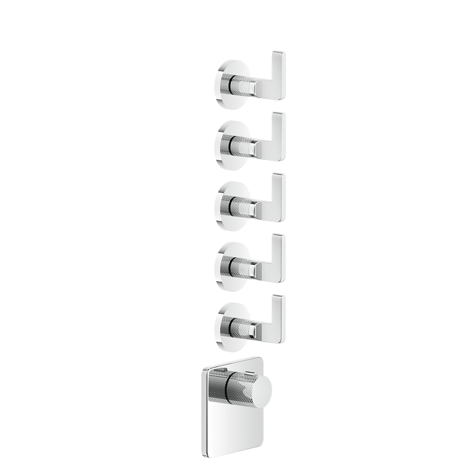 Gessi Inciso Hochleistungs-Thermostat mit 5 separaten Wegen