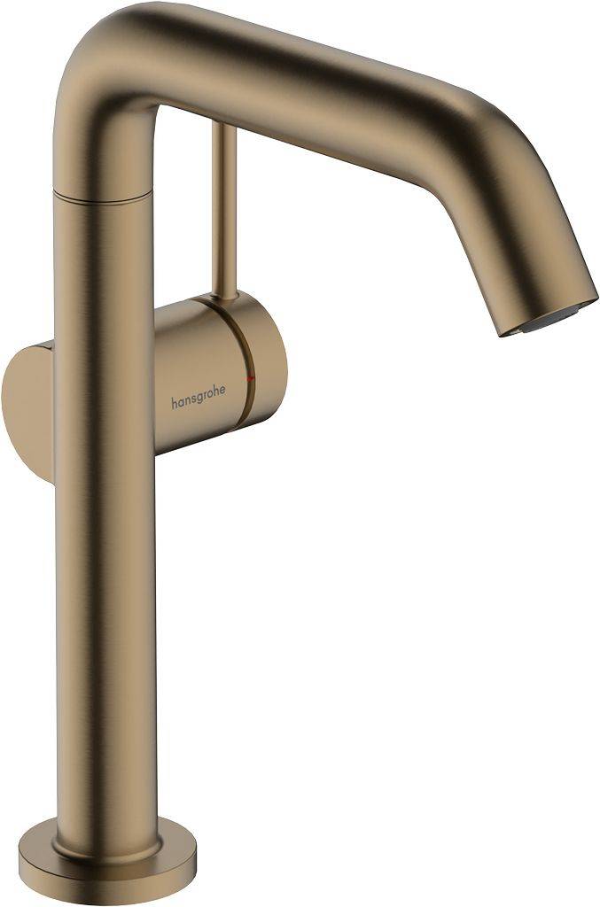 Hansgrohe Tecturis S Einhebel-Waschtischmischer 210 CoolStart mit Schwenkauslauf und Push-Open Ablaufgarnitur
