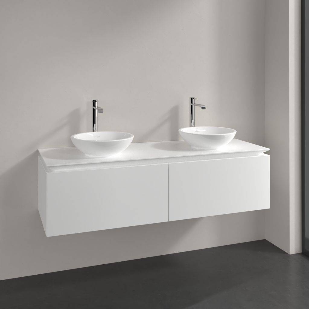 B59100MS Legato Waschtischunterschrank 1400x380x500 mit 2 Auszügen