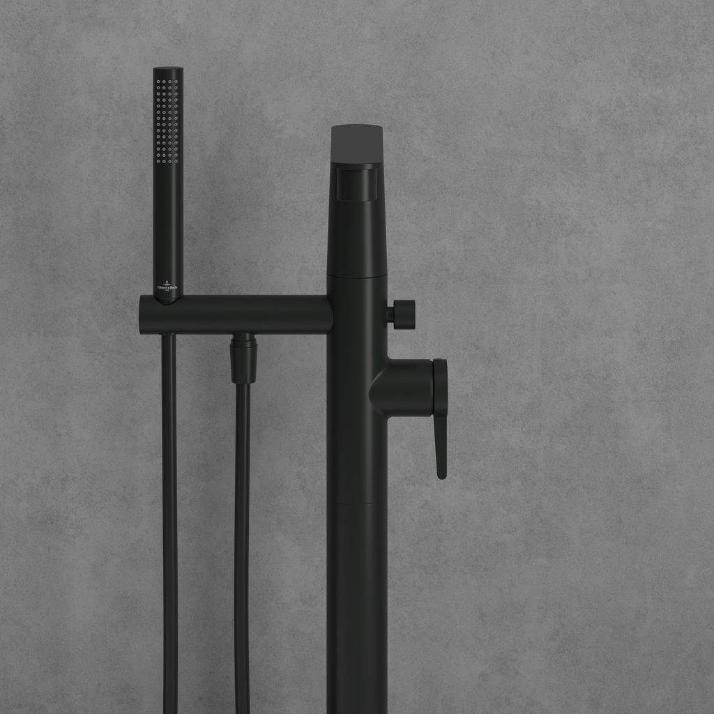 Conum single lever bath mixer, free-standing