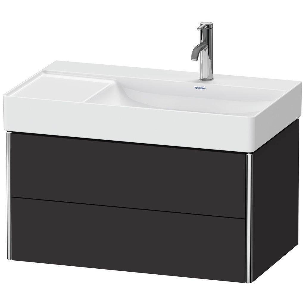 XSquare Waschtischunterbau wandhängend XS4169, zwei Schubkästen, 784 x 460mm