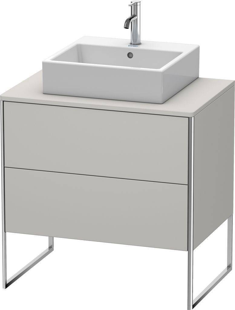 Duravit XSquare Waschtischunterbau für Konsole XS4920, 2 Auszüge, 800 x 548mm