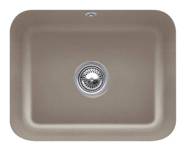 Villeroy & Boch Cisterna 60C Küchenspüle, mit Ablaufgarnitur mit Handbetätigung, 550 x 440mm