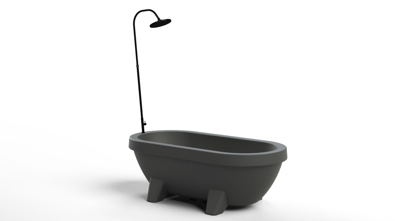 Garden tub Outdoor shower