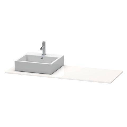 Duravit Xsquare Konsole mit einem Ausschnitt XS060G, 1400 x 550mm