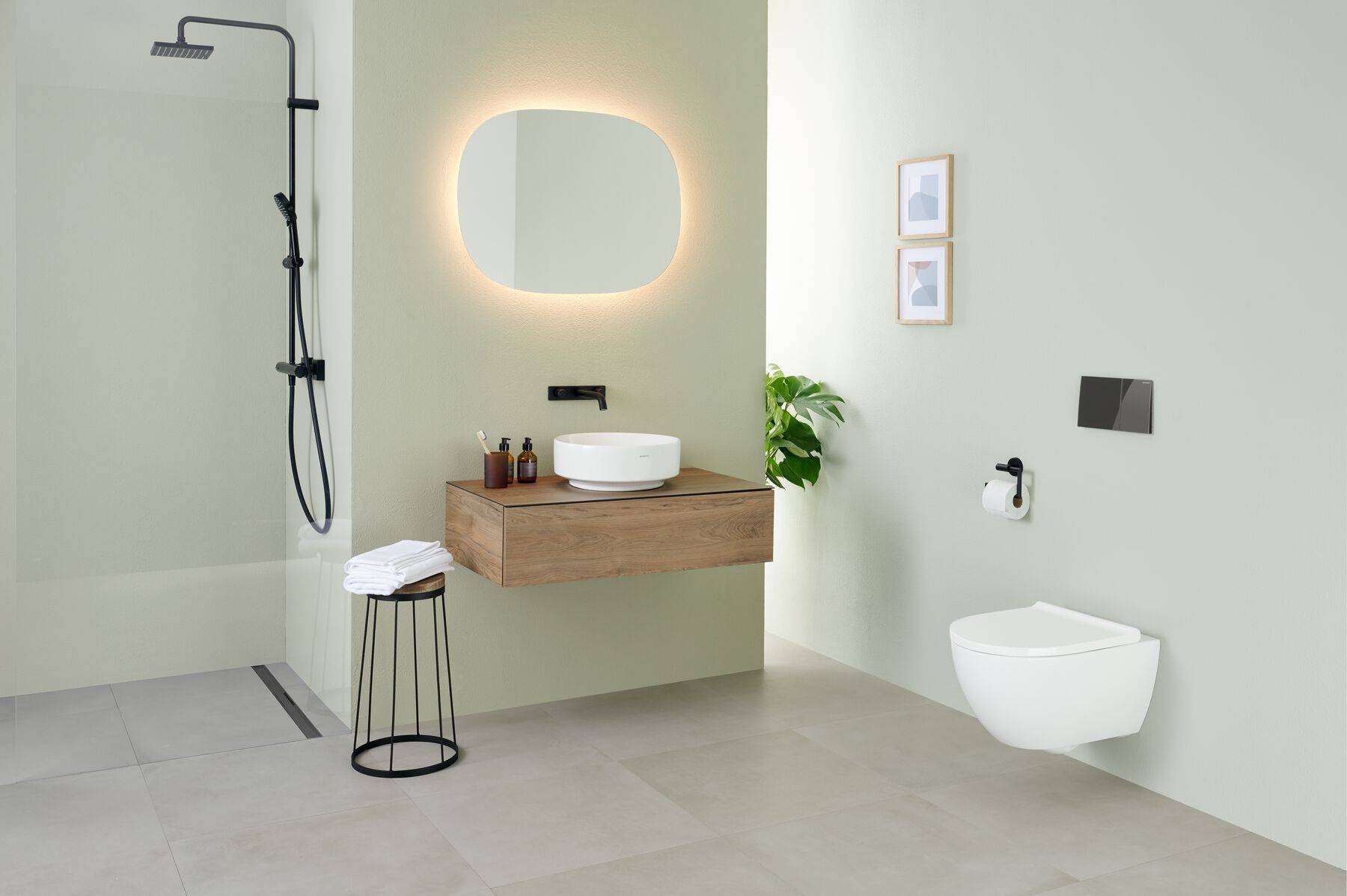 Option Plus Square Lichtspiegel 90cm breit