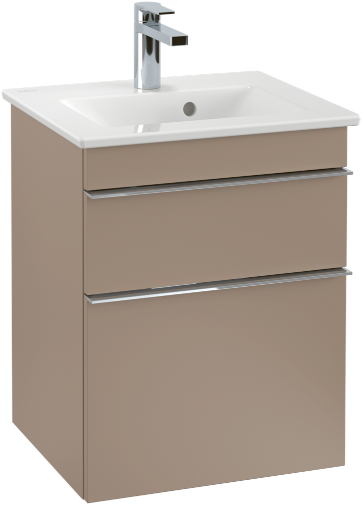 Venticello vanity unit with 2 pull-outs