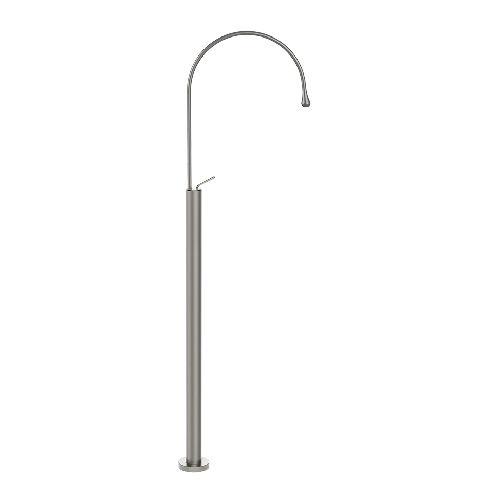 Gessi Goccia freistehende Waschtischarmatur mit 387mm Ausladung
