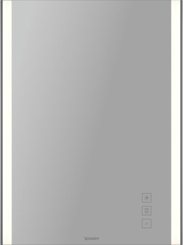 xSquare Spiegel mit Beleuchtung 600 x 33mm