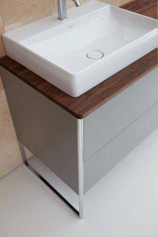 Duravit XSquare Waschtischunterbau bodenstehend XS4923, 4 Auszüge, 1400 x 548mm