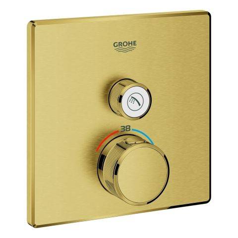 GROHE Grohtherm Smartcontrol Thermostat mit 1 Absperrventil, eckig