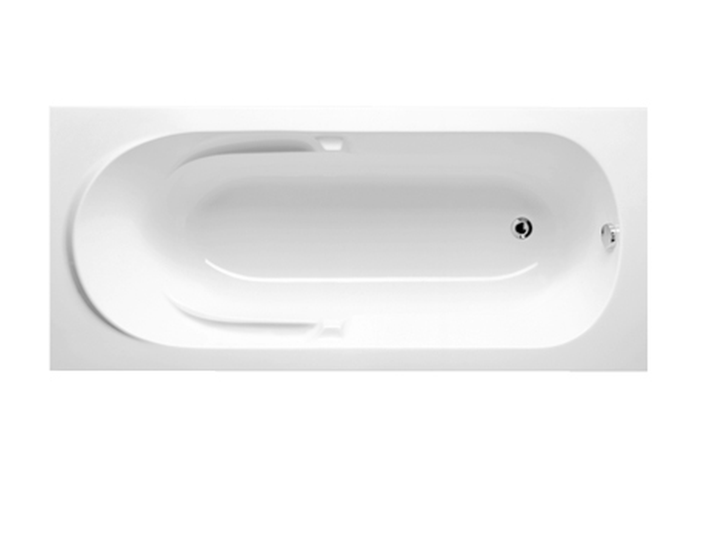 Future Einbau-Badewanne 190 x 90cm