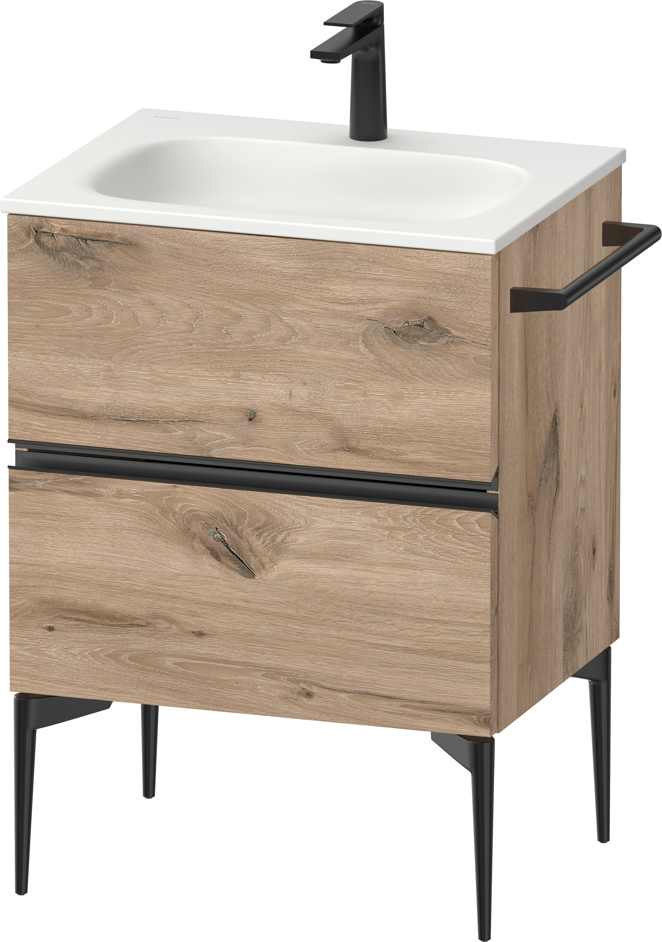 Duravit Sivida Waschtischunterbau 610 x 592 x 477mm